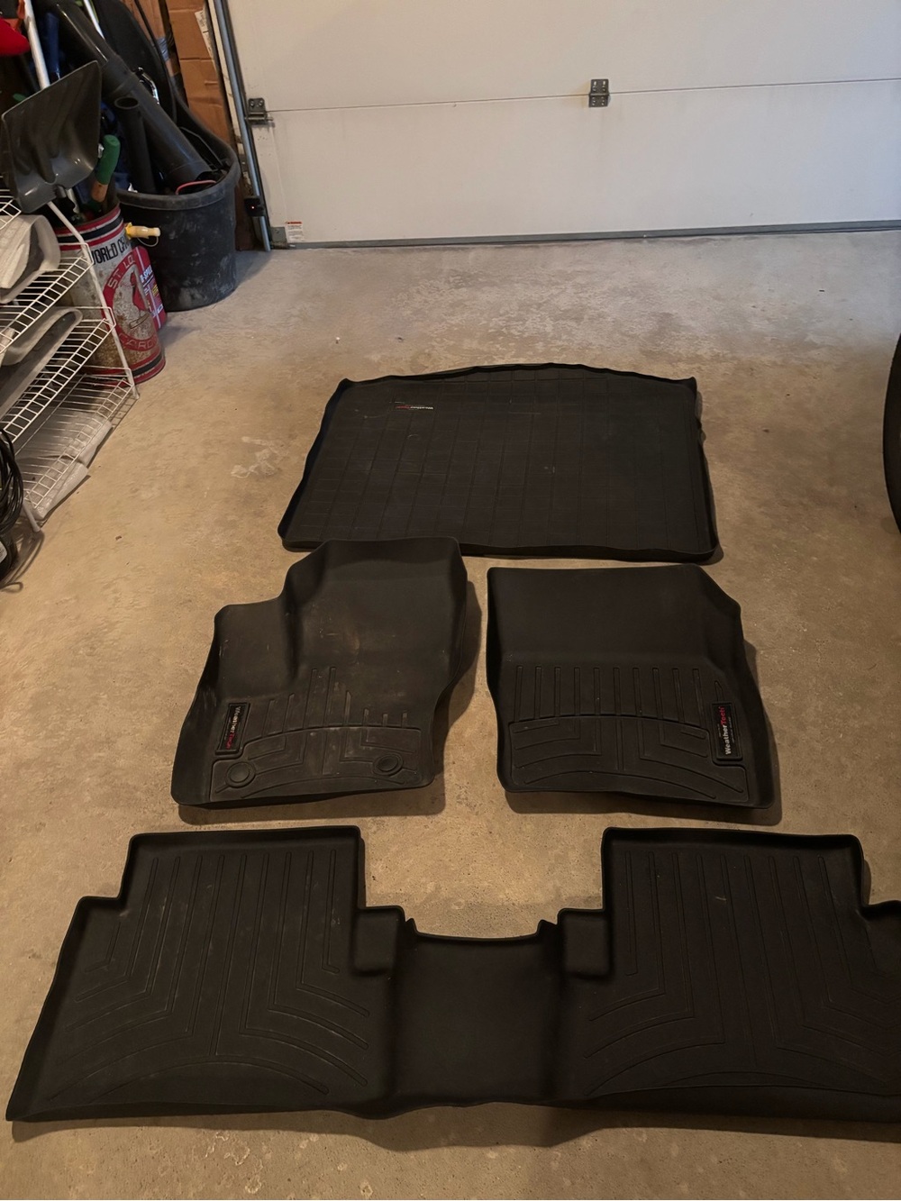 2017 Ford Escape WeatherTech Custom Black All-Season Floor & Cargo Liner Set